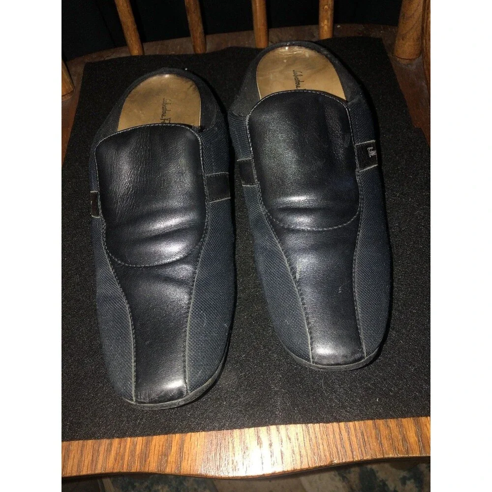 Salvatore Ferragamo Slip On Heels Size 9.5